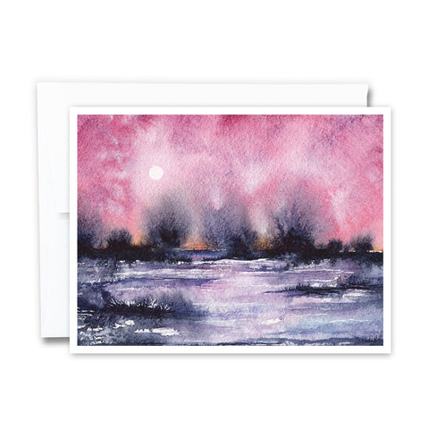 Abstract Landscape #3 Notecard