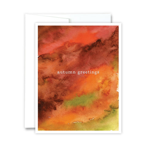 Autumn Greeting Card